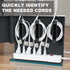 Mr-Label 2-3/4” Nylon Cable Zip Ties, Self-Locking with Free Printable Labels, 50 Assorted Colors