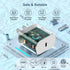 20W USB C Fast Charger Block & 10 Ft Type C to C Cable (60W) for iPhone 15 Pro Max, iPad, MacBook, Samsung.