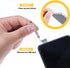 Larrel 5 Sim Card Removal Tool, Pcs Lightweight Portable Ejector Pin Tools Reusable Sim Card Tool for All Phone Models