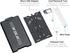 Aluminum Pop up Memory Card Case for 12 Micro SD TF MSD, 4 SD, 2 Nano SIM/NM Cards, Anti-Shock Anti Scratch with