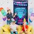 Video Game Happy Birthday Party Door Banner, Level Up Background for Boys Gamer Room Themed Birthday Decoration, 70.8 x