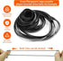 100 Cassette Cassette 40-135 MM, 50 1 MM 50 4 MM Pcs Recorder Rubber Belts - Recorder Repair Maintenance Mix Flat Tape