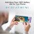 USB-C Portable Charger Power Bank 5200mAh, Ultra Compact LCD Display Backup Charger for iPhone 15, Samsung, Android