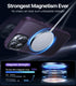 Strong Magnetic iPhone 13 Pro Max Case, Deep Purple with Military Grade Drop Protection, Compatible with MagSafe