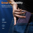 Magnetic Translucent Case for iPhone 12/iPhone 12 Pro, Slim Anti-Fingerprints Shockproof Cover with Screen Protector