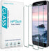 HPTech Galaxy S7 Screen Protector (2-Pack) - Tempered Glass Film for Samsung Galaxy S7, Easy Install, Bubble Free