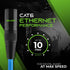 GearIT CAT6 Ethernet Cable, EtherCON-Compatible (30 Feet) RJ45 Connectors for Pro Audio, Aluminum Shielded