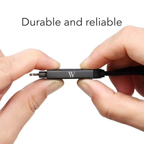 Wasserstein Multi-Charging Cable, 6-in-1 Charging Wizard with USB-A & USB-C Input