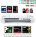 DenicMic SD CF Card Reader - Compatible with iPhone 14 13 12 11 X XS/iPad, No Need App