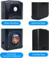 Waytronic MP3 90dB 13ft 120 Programmable Motion Sensor Voice Player, PIR Infrared Motion Activated Speaker with Custom