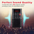 PRUNUS Mini Pocket FM Walkman Radio, Portable Battery Radio with Recorder and SD Card Player (NO AM)