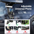 KSYER 360 4-7 Inch Rear View Mirror Phone Holder,Rotatable and Retractable Phone Holders for Your Car, Rotating