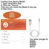 IDW13 Charger Replacement Set for Veryfitpro Smart Watch, Magnetic Charging Cables for ID205L ID205U ID205S IDW13