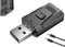 4-in-1 USB BT 5.0 Adapter Wireless Stereo Audio Transmitter Receiver with 3.5mm AUX for Car PC TV Speaker Home Audio