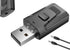 4-in-1 USB BT 5.0 Adapter Wireless Stereo Audio Transmitter Receiver with 3.5mm AUX for Car PC TV Speaker Home Audio