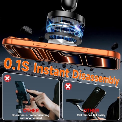 VTRUSTA 360 2 1 17 16 15 14 13 12 Rotating Magnetic Phone Stand for MagSafe, in Adjustable Tablet Stand & Cell Phone