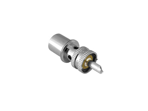 Amphenol PL259 Coax Connectors, Male UHF Solder Plug 83-1SP-15RFX, 2 Pack