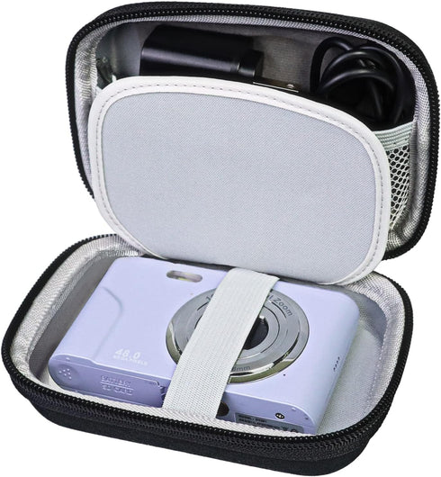 Digital Camera Carrying Case, Protective Bag Compatible with VAHOIALD/IWEUKJLO/Zostuic/CAMKORY/BEVLXNIV/Kodak Pixpro