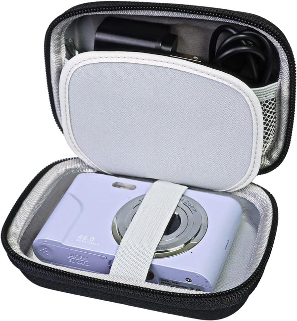 Digital Camera Carrying Case, Protective Bag Compatible with VAHOIALD/IWEUKJLO/Zostuic/CAMKORY/BEVLXNIV/Kodak Pixpro