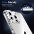 UniqueMe 3 Pack Camera Lens Protector for iPhone 15 Pro/Pro Max, 9H Tempered Glass, Drop Protection