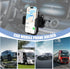 TNAIYH Car Phone Holder, Shockproof Vehicles Vent Phone Mount with Metal Hook Clip, Handsfree Automotive Interior
