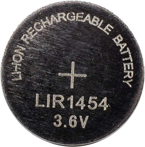 HQRP 2-Pack Battery Compatible with Varta LIR1454, Bose Soundport Free, B&O Beoplay E8, Samsung Gear