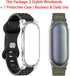 ZephyrBloom 2 2Pack Compatible with Plaud NotePin/NotePin S AI Voice Recorder, Magnetic & Pin Buckle Silicone Wristband
