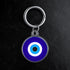 Impressed Protective Full Cover AirTag Case for Women, Lightweight Evil Eye Design with Keychain for Apple AirTag