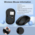 ABCPOW 2.4GHz 3 4 1600 Wireless Mouse for Laptop Computer Mouse Wireless, Computer Mice Adjustable DPI Office Cordless