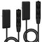 LIDER Flat-Face Outlet Extender: 3 Receptacles, Ultra-Thin Wall Plate Plug with 3-Outlet Power Strip, 2 Pack