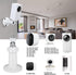 Wall Mount Compatible with Wyze Cam Pan & Wyze Cam Pan V2 & Wyze Cam V3, Adjustable Mount bracket for Wyze Cam Pan V2/for Wyze Cam Outdoor(camera not included) (3pcs)