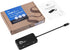 SIIG USB C to 4K HDMI/DisplayPort/VGA/DVI Multiport Adapter - Thunderbolt 3 Compatible, 4 in 1