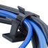 Cable Clips, GLE2016 Self-Adhesive Wire Holder, 20 Pack Black, Cord Management Clamps