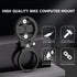 Bike Stem Top Cap Mount Adjustable - Out Front Combo Computer Mount Compatible with Wahoo Elemnt Garmin Edge Bryton Rider Stages Dash Hammerhead Karoo Cateye