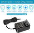 minidodoca 12V 2A 2 12 2000mA DC12V (6 Pack) AC Adapter Charger Replacement with Tips, Regulated Volts Power Supply