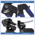 Metal Zip Tie Tool, Adjustable Fastening and Cutting Stainless Steel Cable Tie Gun with 150pcs Metal Zip Ties