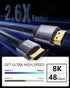 8K 5FT, 48Gbps 2.1a 4K@120Hz 8K@60Hz, PS5, 4K, Dolby Stouchi HDMI Cable for Soundbar Ultra High Speed HDMI Cord