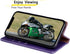 SUANPOT Leather Wallet Case for iPhone XR 6.1 with RFID Blocking Credit Card Holder, Shockproof Flip Folio Cover, Purple
