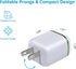 AT&T 30W 15, USB-C Wall Charger Fast Charging Power Adapter Foldable Prongs, Compact Travel Charger Compatible