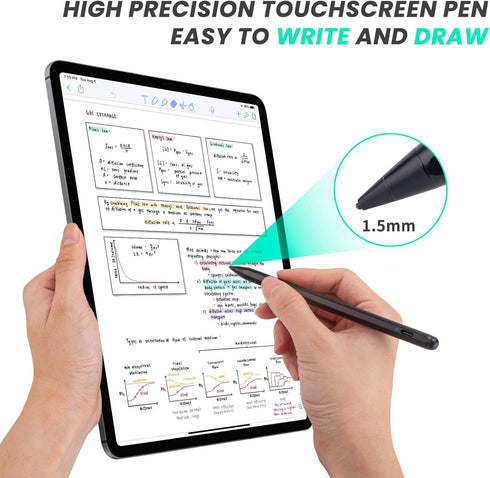 2022 Chromebook X360 Laptop Stylus, Active Pen for HP Chromebook X360, Ultra Fine Tip, Touch-Control, Rechargeable