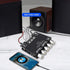 DiGiYes 2.1 50W 2+100W 12V-24V Bluetooth Power Amplifier Board with Subwoofer Channel x DC Audio Power Amplifier Module