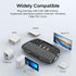 Miritz A3 -2.4GHz 7-Clolor TV/PS4/MacOS/Tablet Mini Keyboard with Touchpad & Bluetooth Dual-Mode, Backlit