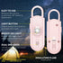 Personal Safety Alarm Keychain for Women 2PCS - 130 dB Loud Defense Siren with LED Strobe Light for Emergency Call