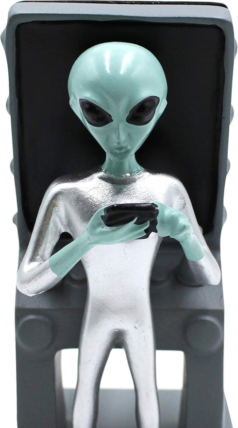 Cute Alien Shape Cell Mobile Phone Holder Stand for All Mobile Phones Desk Ornament