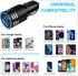 USB C Car Charger, 30W Fast Phone Charger Adapter with 3FT USB C to USB C Cable for iPhone 15/15 Pro/Plus/Samsung