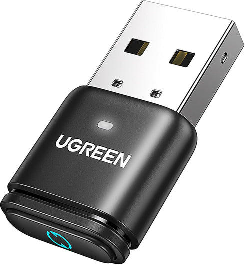 UGREEN Bluetooth 5.3 Adapter for PS5, USB Audio Transmitter with APTX, Connect Bluetooth Headphones to PS5, PS4,
