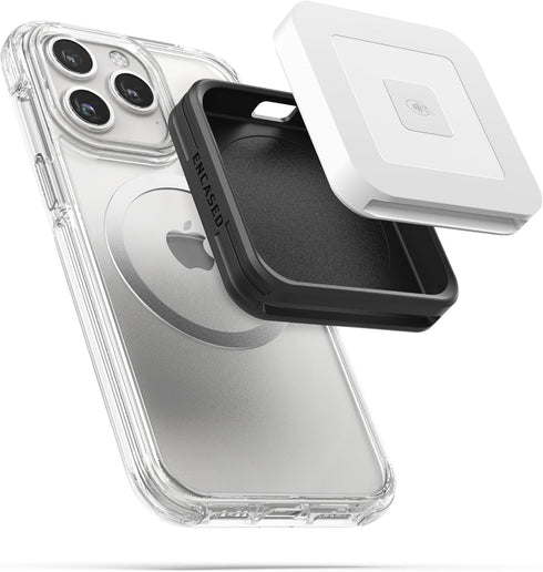 Black ENCASED Magnetic Case for Square Reader 2nd Gen (Contactless & Chip) - Compatible with MagSafe.