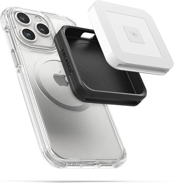 Black ENCASED Magnetic Case for Square Reader 2nd Gen (Contactless & Chip) - Compatible with MagSafe.