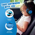PowerLocus PLED Kids Bluetooth Headphones, Wireless Headphones with LED Lights, 74/85/94dB Safe Volume, Micro SD, AUX