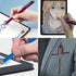 3-Pack 5.3'' Micro-Knit Mesh Tip Capacitive Stylus Pens for Touch Screens with Replaceable Fiber Tips and Cleaning Cloth